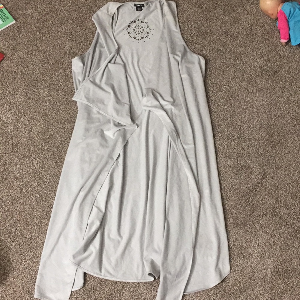 Torrid super soft suede vest plus size